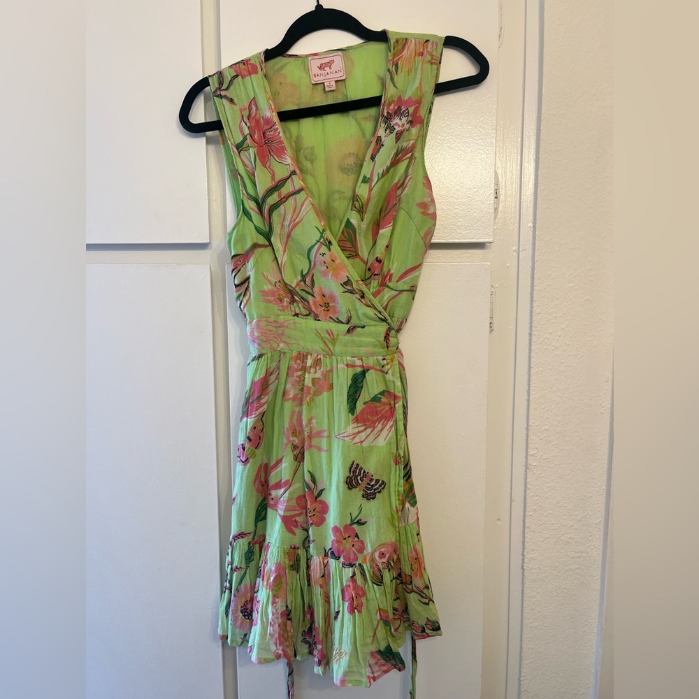 Banjanan wrap dress